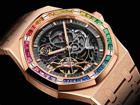 audemars piguet royal oak rainbow set|royal oak watch for sale.